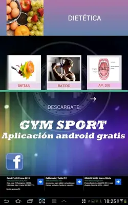 DIETA FITNESS android App screenshot 3